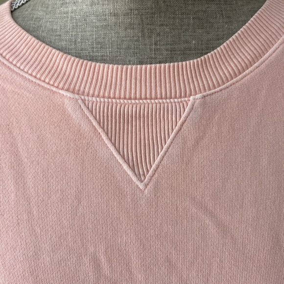 Universal thread size M long sleeve sweatshirt pullover light orange - Picture 3 of 13